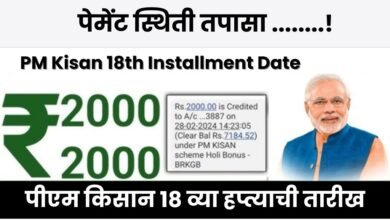 PM Kisan 18th Installment Date