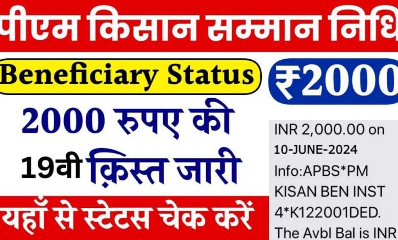 PM Kisan Beneficiary Status